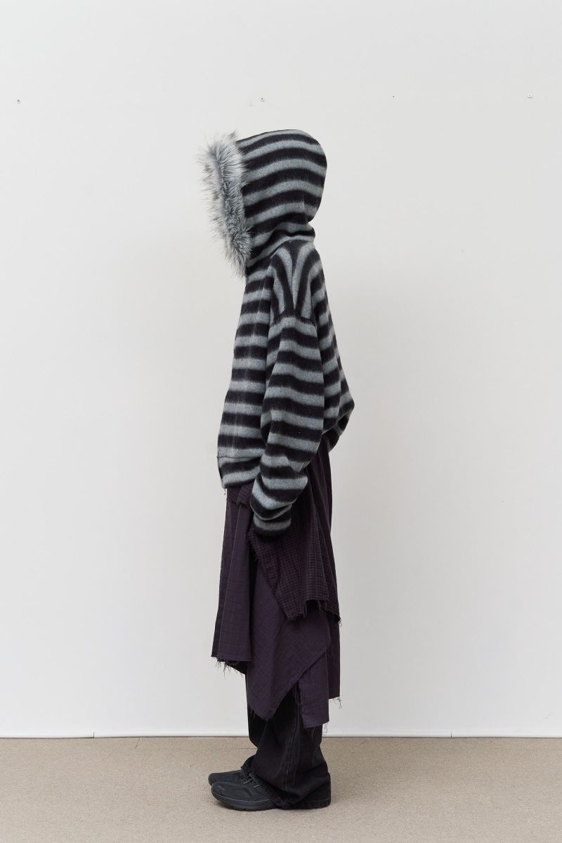(W) Twin Checked Skirt