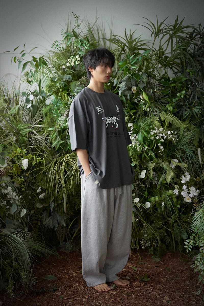 MU-WI PRT. BOX 1/2 TEE (Charcoal)
