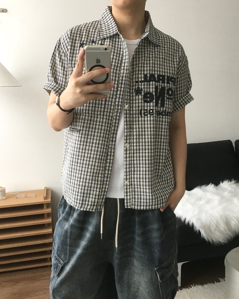 Crew Check Short Sleeve Shirt