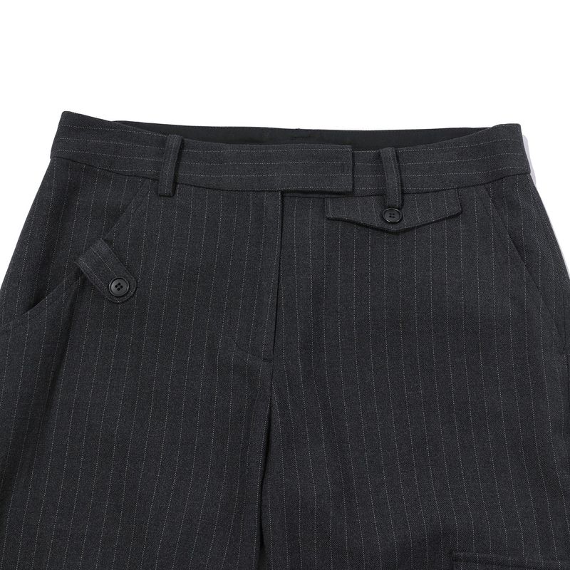 STRIPE BOOTS CUT PANTS
