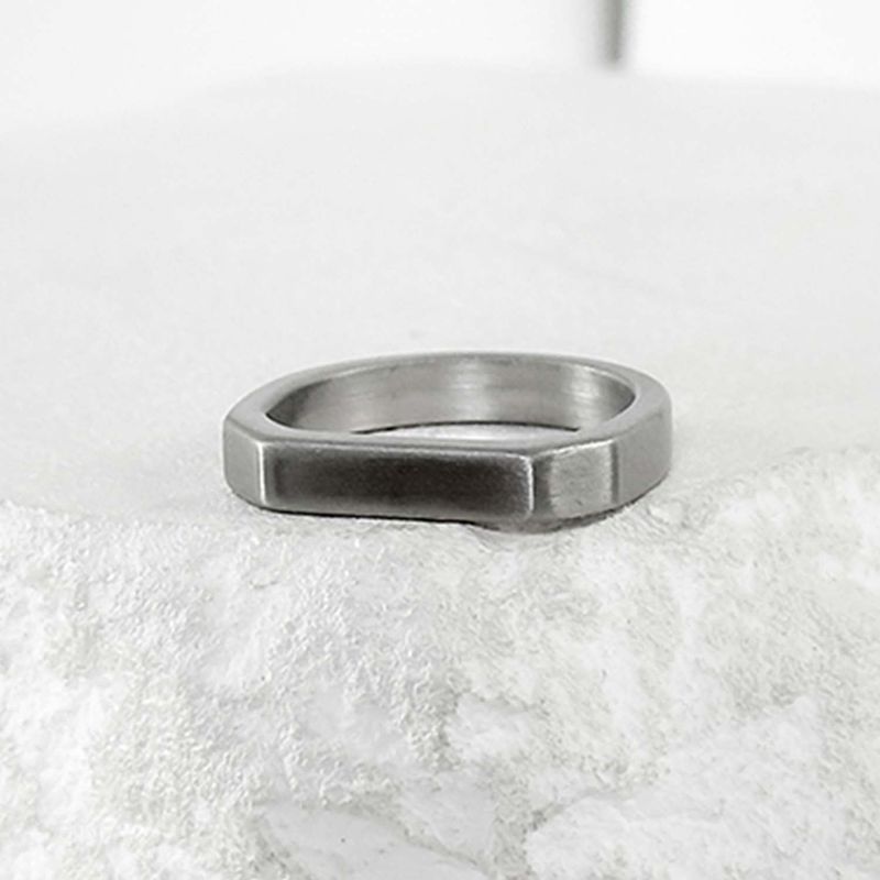 SS-Angle simple Ring_N silver