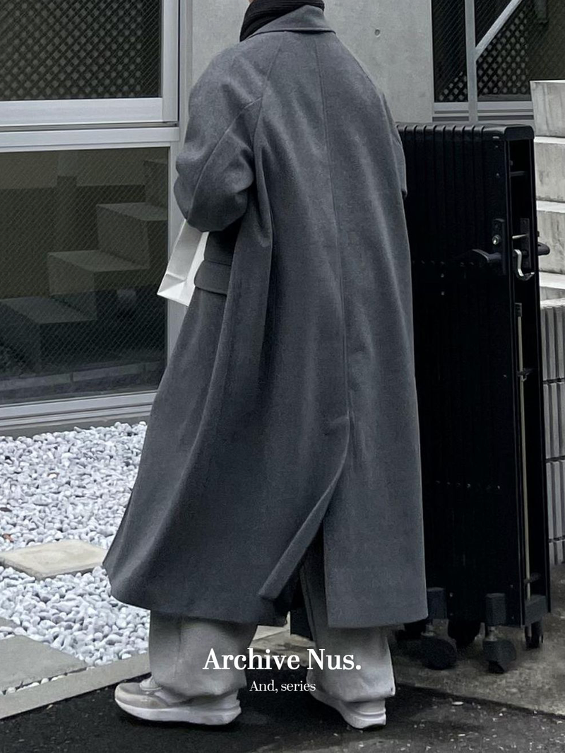 Nus. Archive S-Wool Coat [GREY]