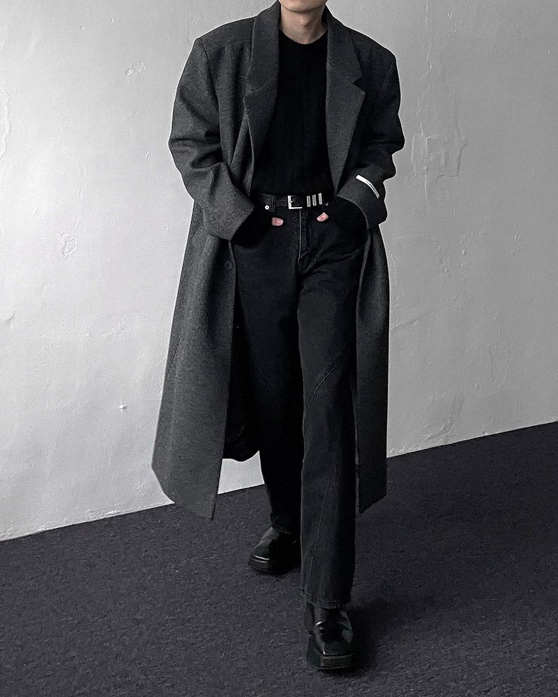 YM Lauren Wool Dart Coat (4 colors)