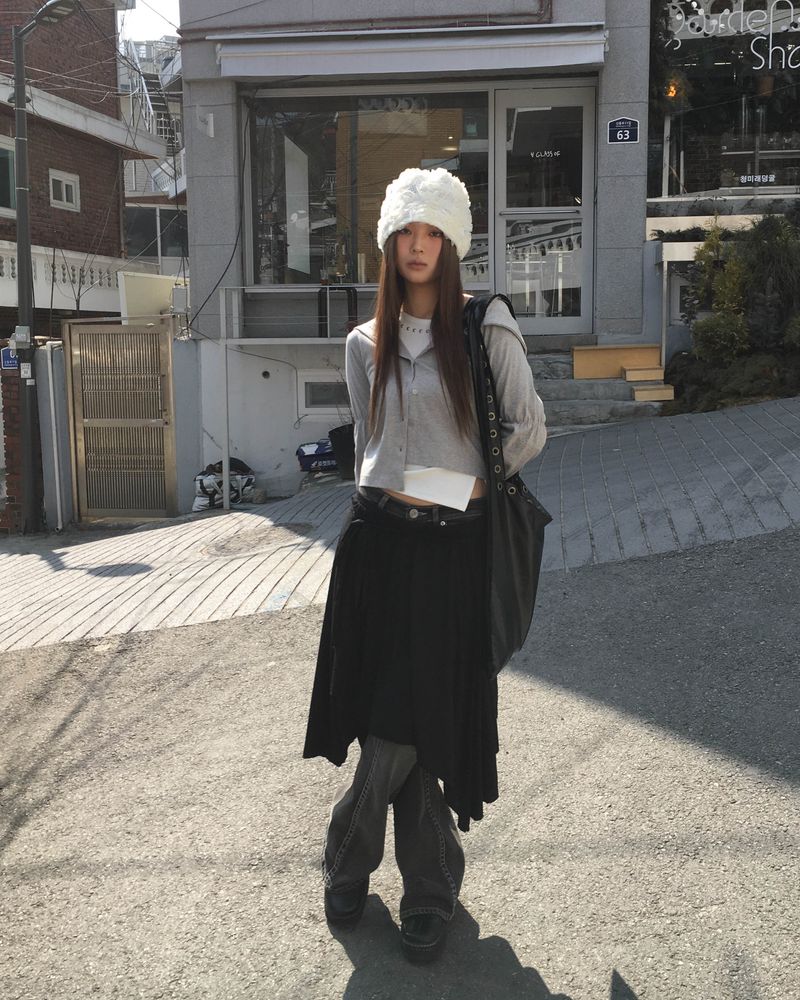 Rose beanie