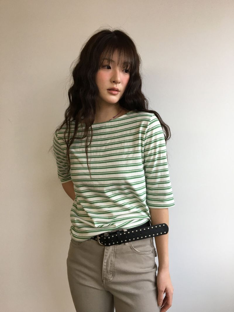 [SET]Arden bootcut pants + belt (3color)