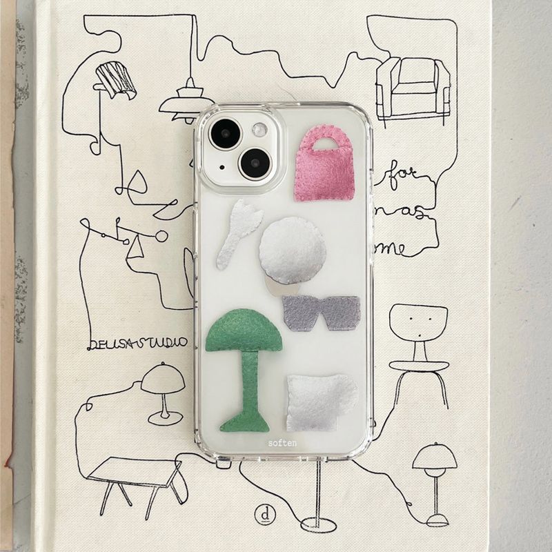 [MADE] favorite things jelly hard case (pink)