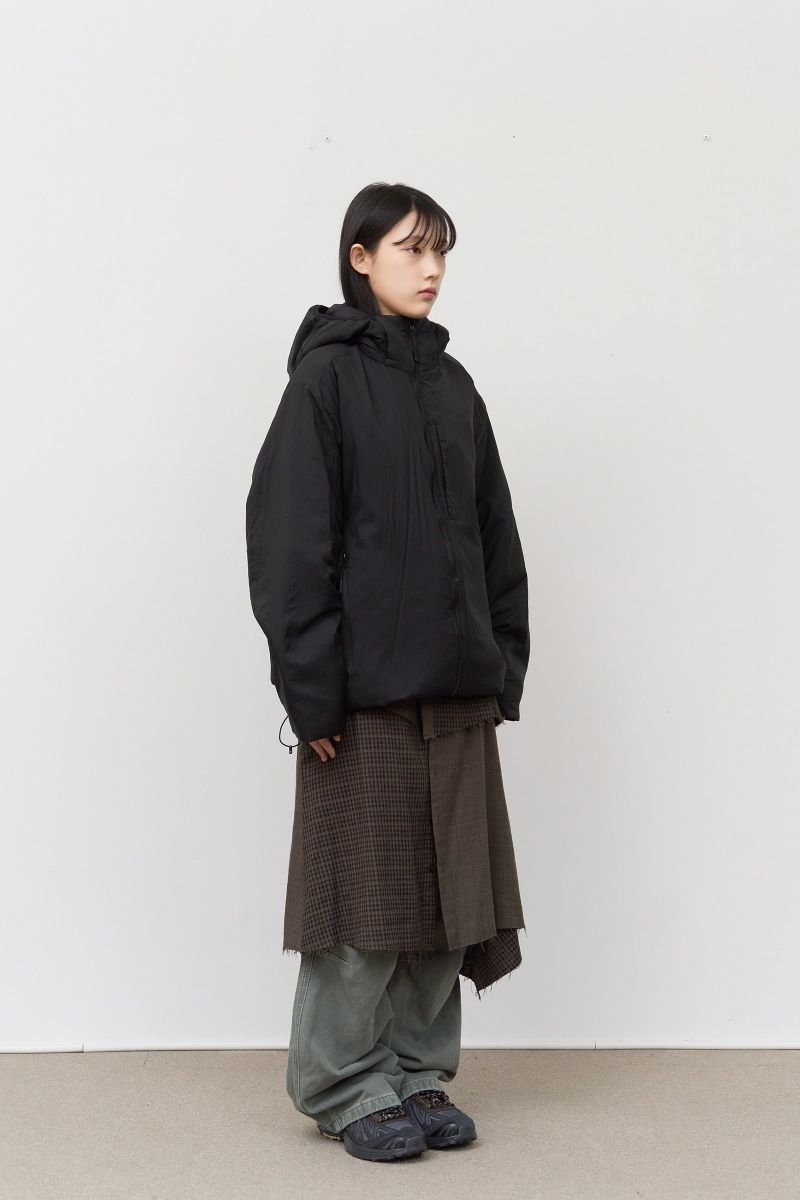 (W) Twin Checked Skirt
