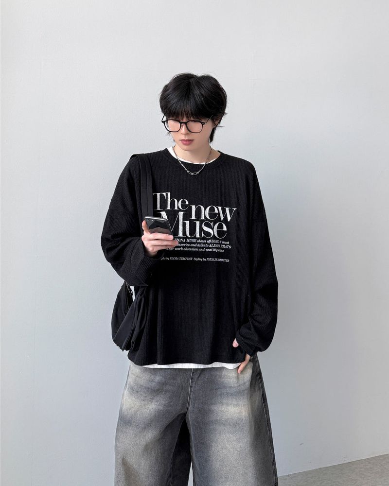 Synth Knit Long Sleeve