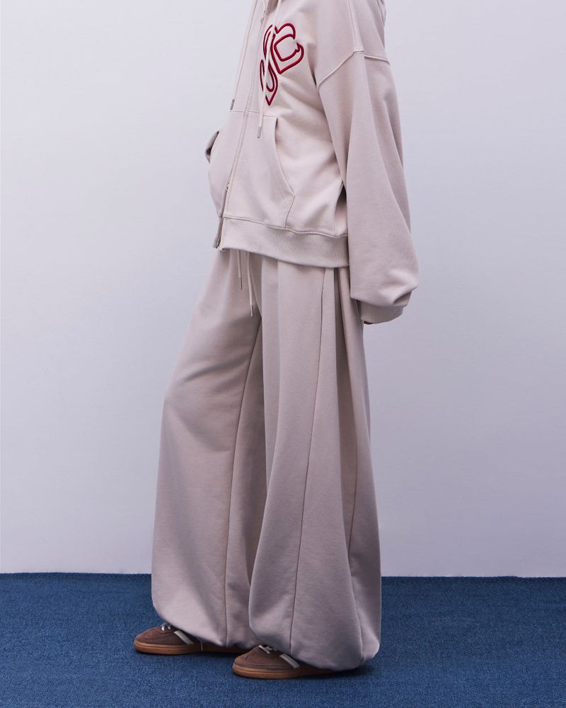 26SS★ Rubber Stitch Sweat Pants