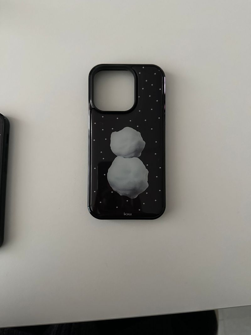 snow man epoxy case