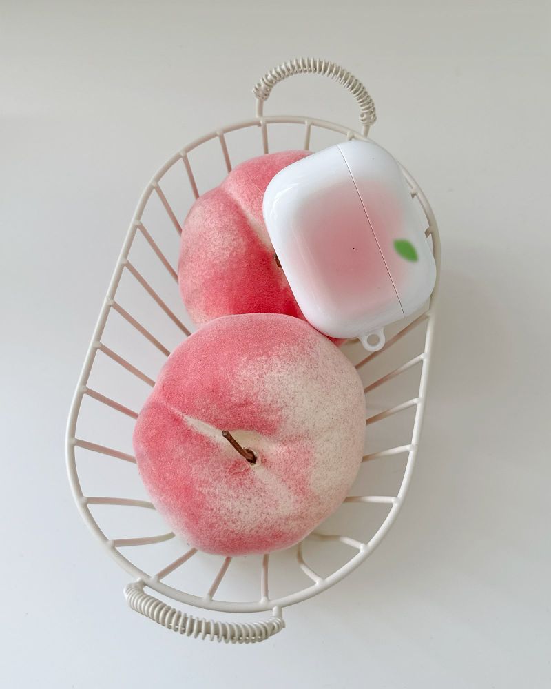 【MADE】 Peach blur airpods case