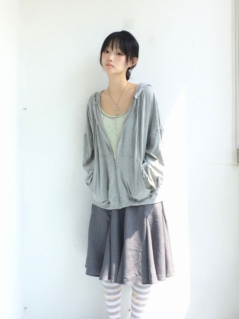 soft garden flare skirt