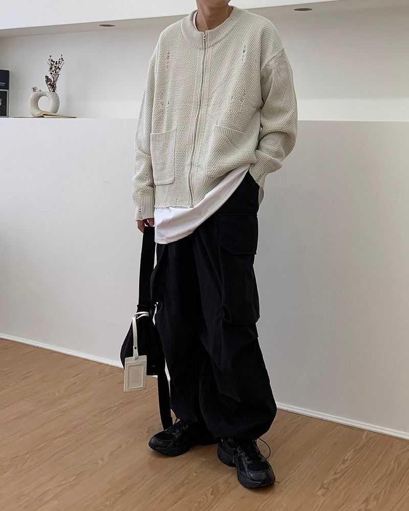 124) FW Balloon Cargo Pants (2 colors)