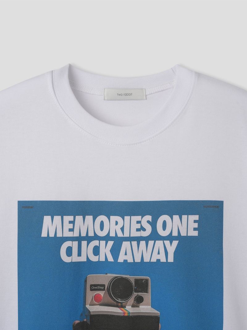 Camera Digital Printed Short Sleeve 3COLOR