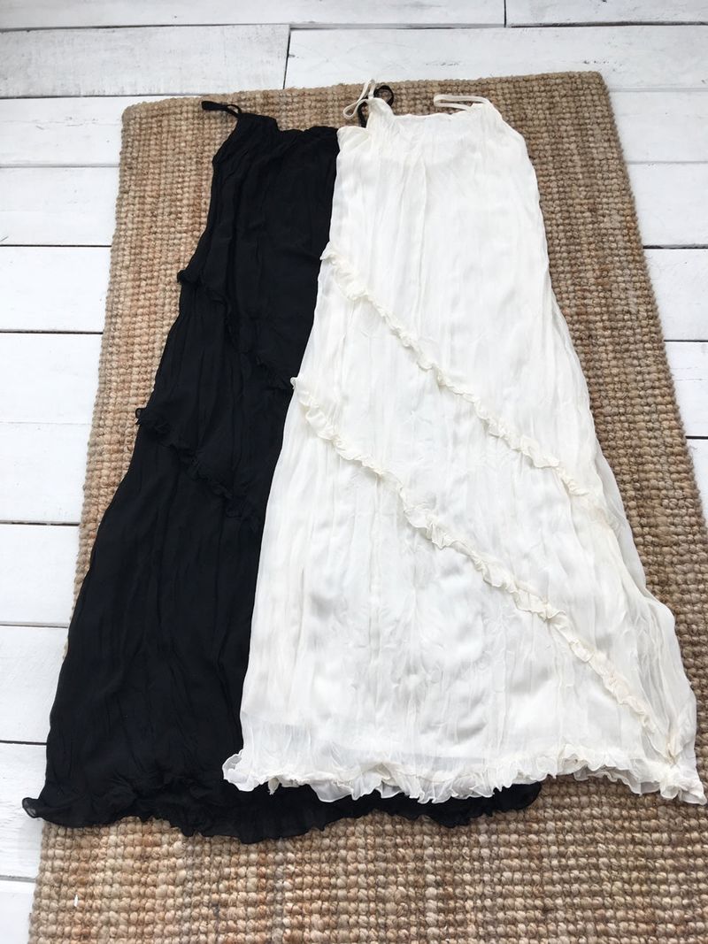 leaf Long Tank Top Dress