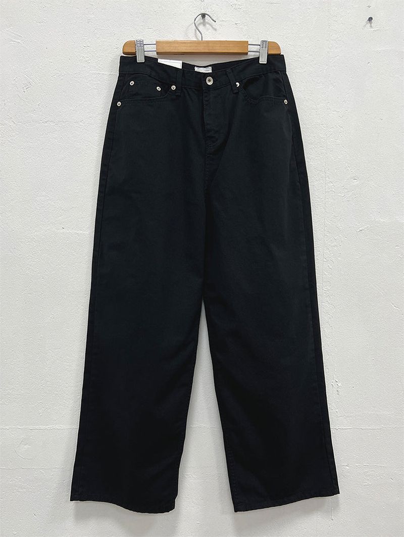 COTTON BIJO WIDE PANTS (2COLOR)