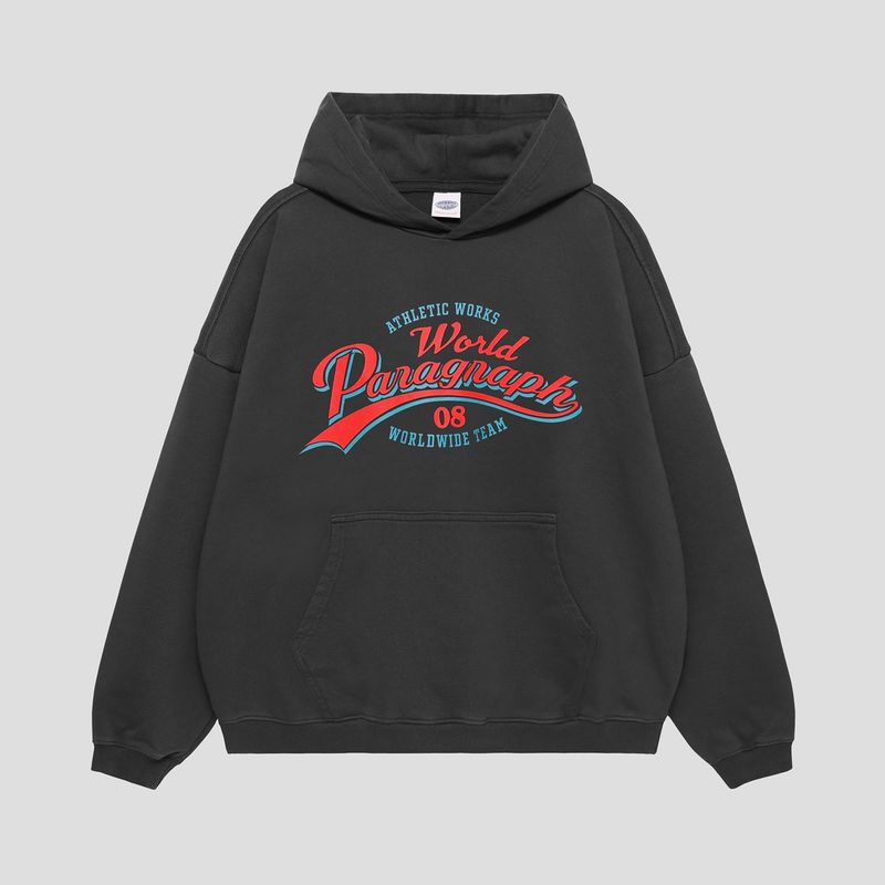 PARAGRAPH(パラグラフ)の「FLAG FONT LOGO HOODIE(Tops)」