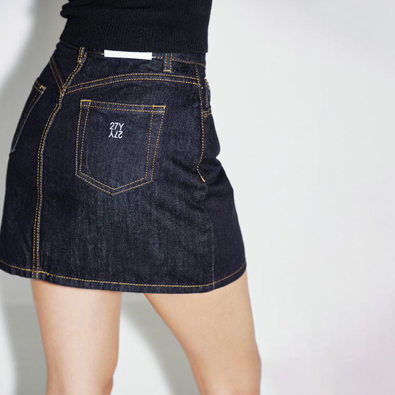 Indigo blue skirt - SK002