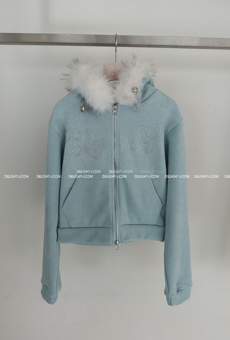 Cubic Purifying Hooded Zip-Up Jacket
