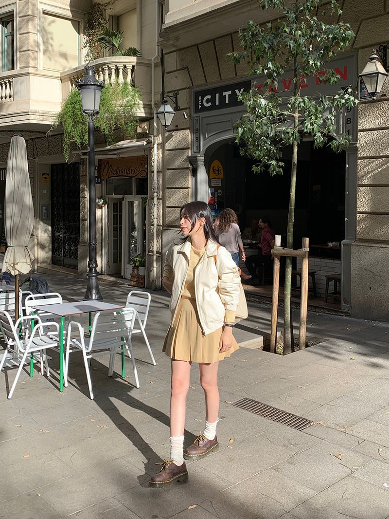 [MADE] Peto Pintuck Mini Skirt