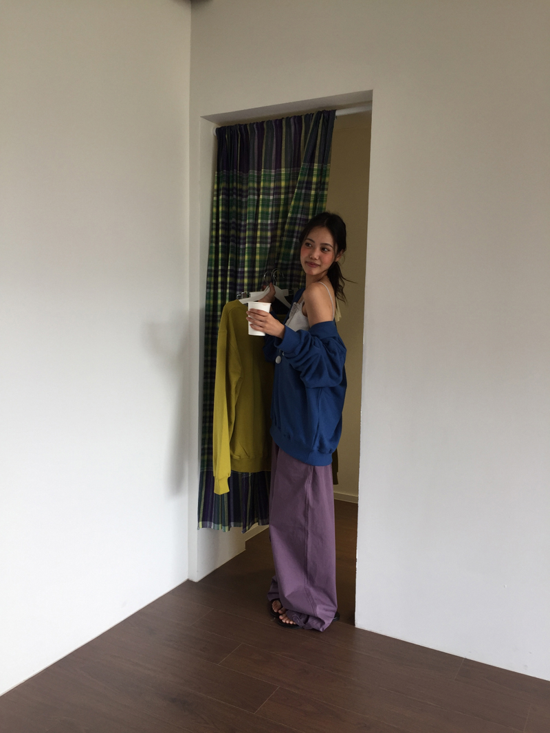 Boya String Button Pants (2color)