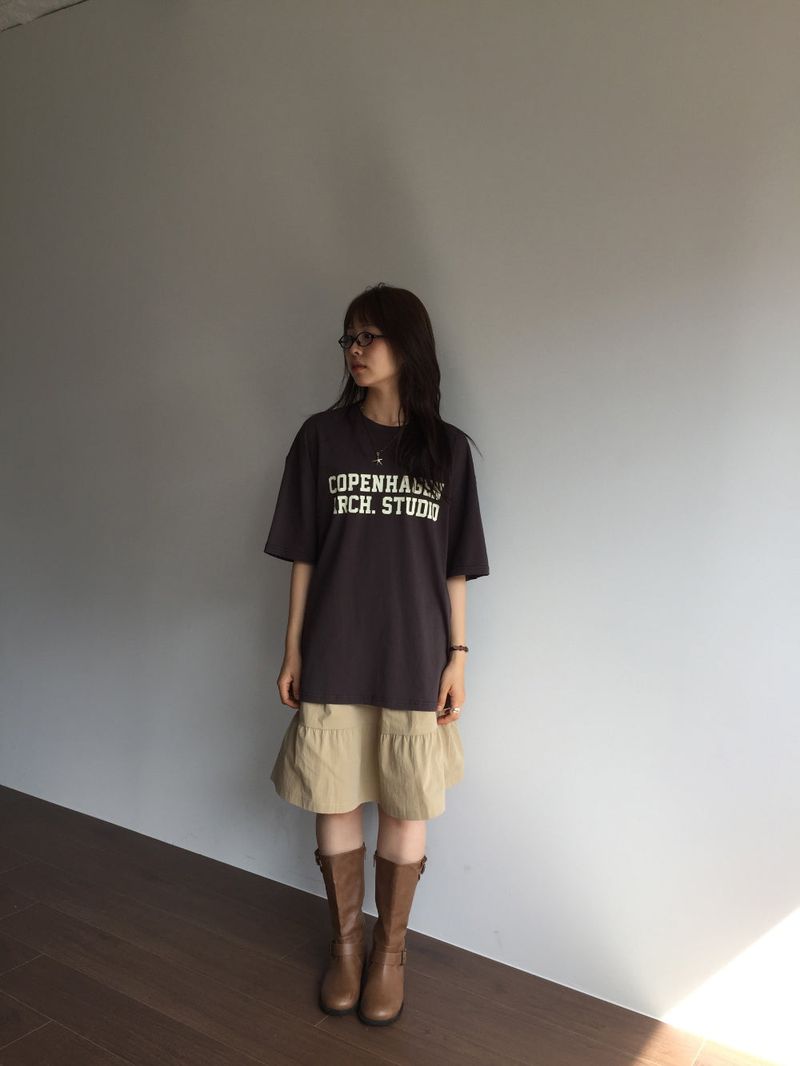 v midi skirt (3color) 