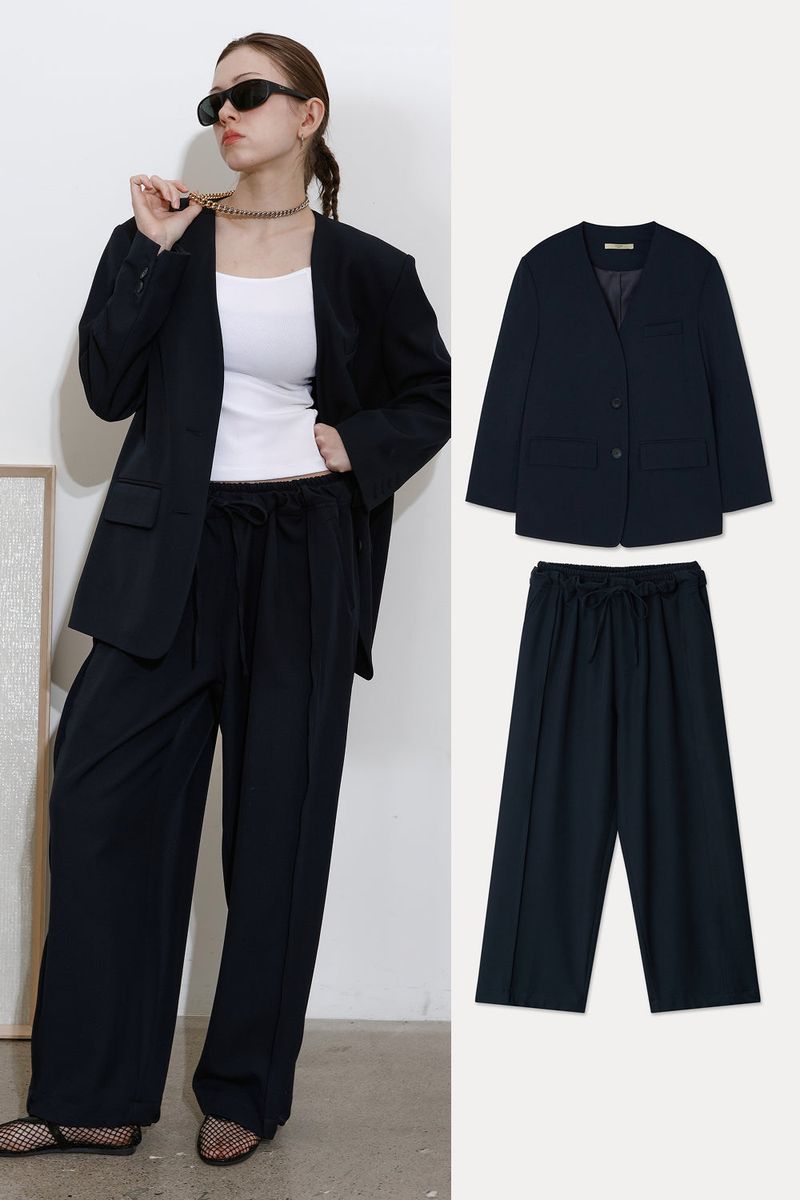 Loventina（ラヴェンティナ）の「[SET-UP] テーラードワイドセット（セットアップ）」
