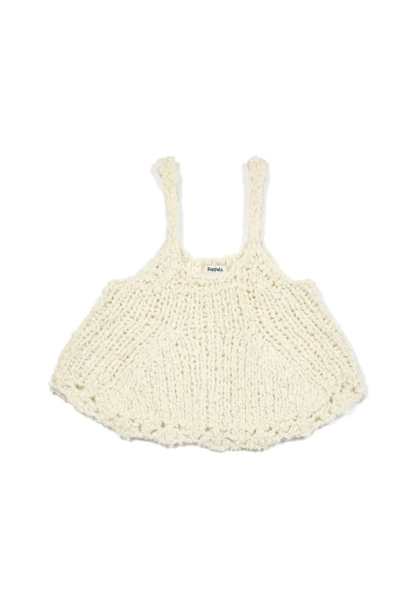 POPPALS（ポップパルズ）の「Handmade Frill Knit top（Tops）」