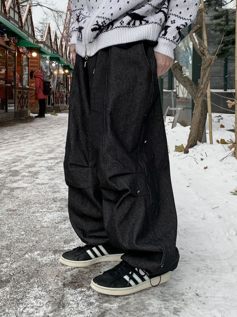 WHAT A LOOK(ワット ア ルック)の「Whale cut denim pants(Pants)」