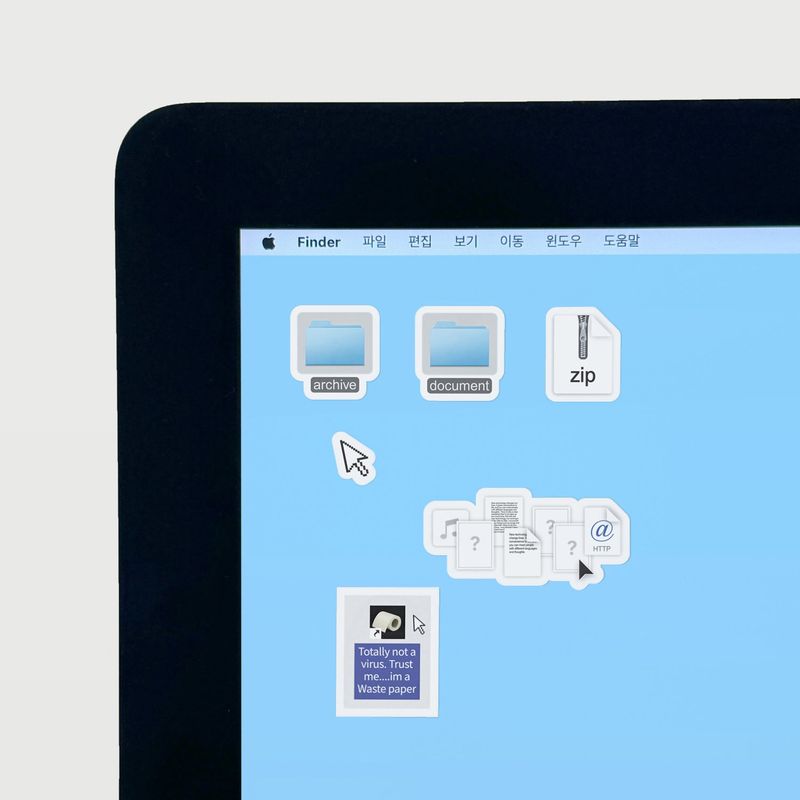 oab digital sticker set / 5 sticker set