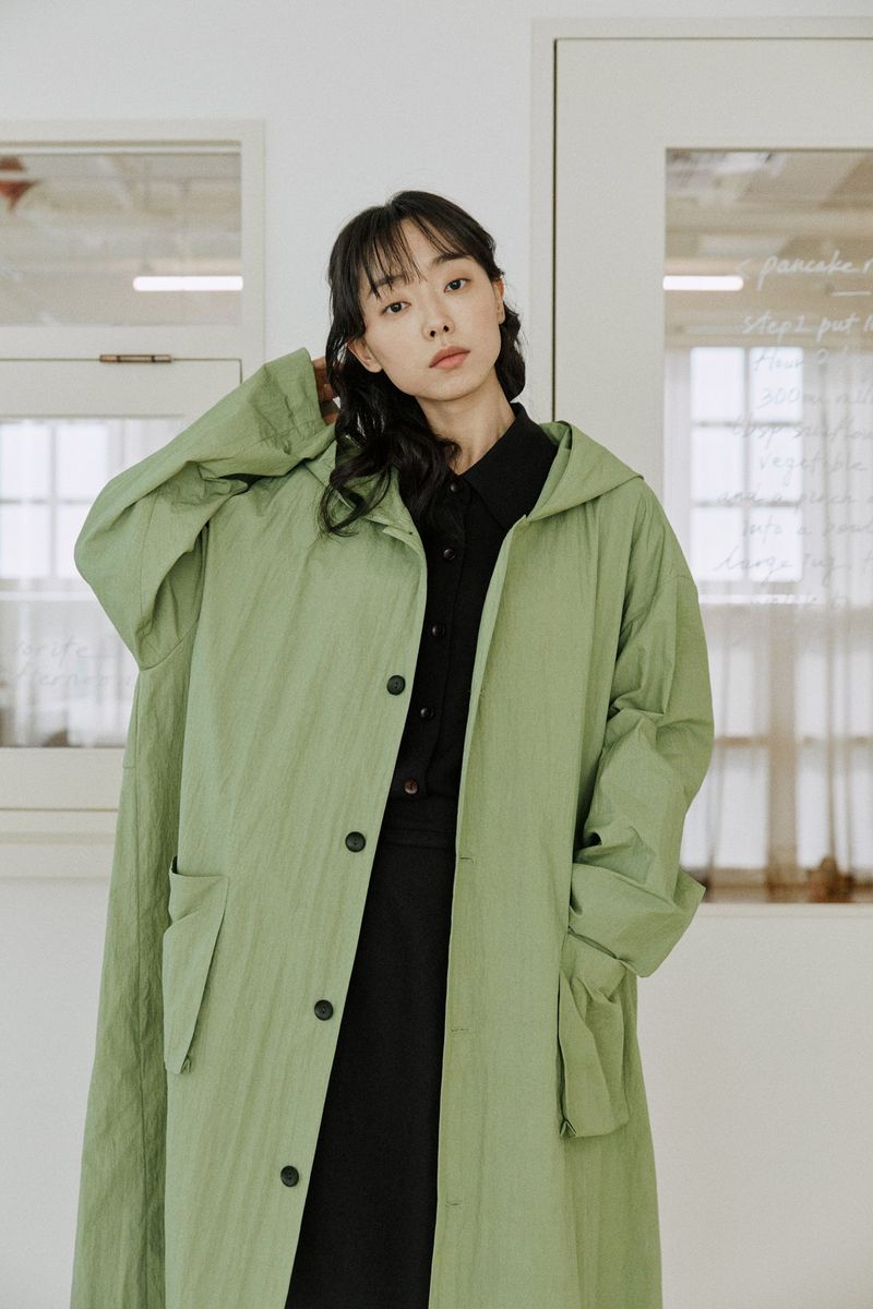 malen（マレン）の「unisex long hood coat bright khaki（Jackets/Outerwear）」