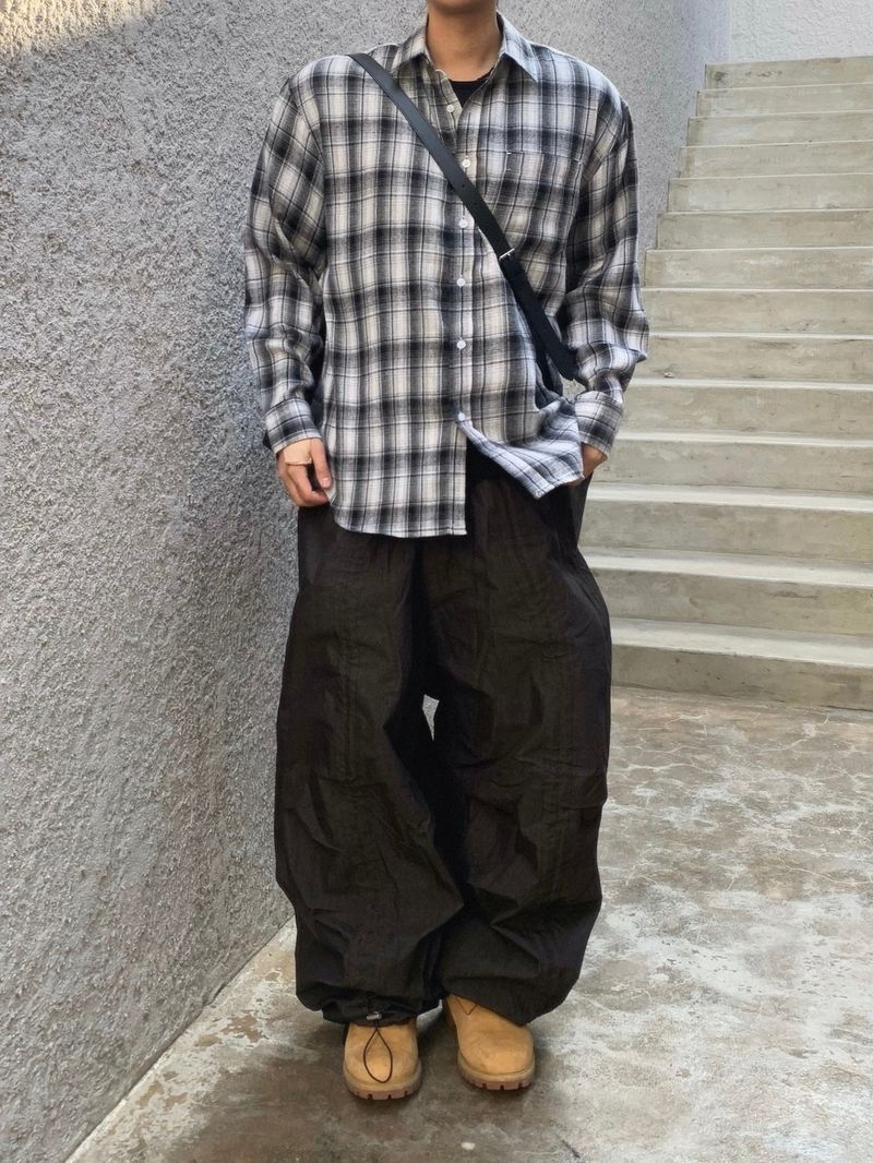 Suss grunge check shirt 2C