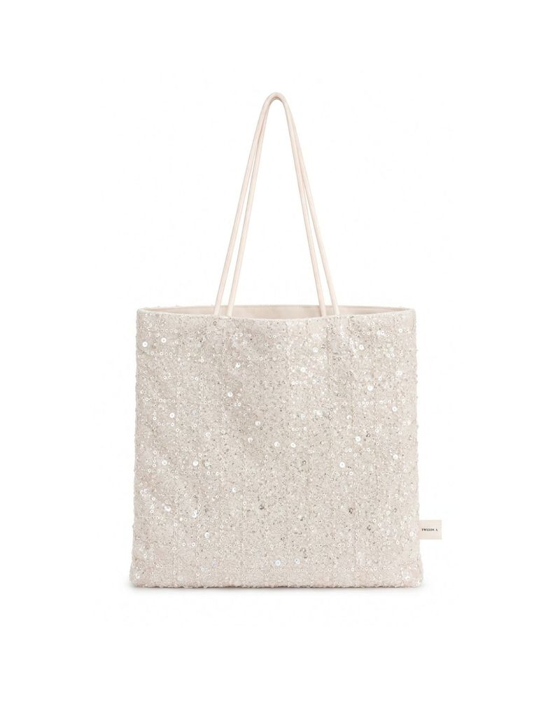 [Gangwon] Midnight Starlight Blossom Tote Bag