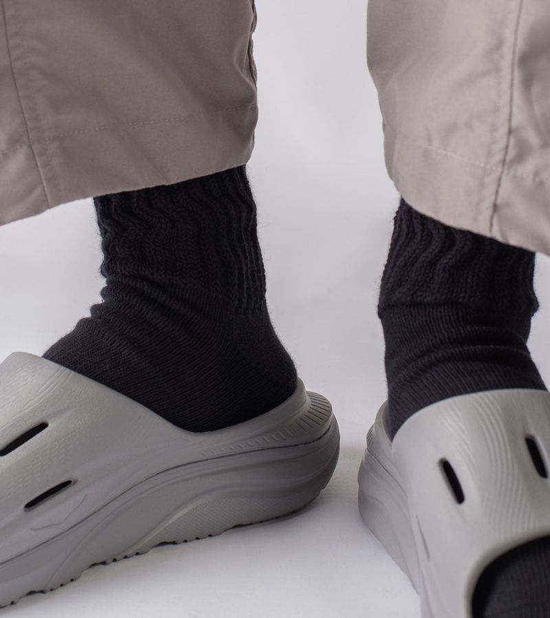 Essential O'Skool Mid-calf Casual Socks ( 3pair in)