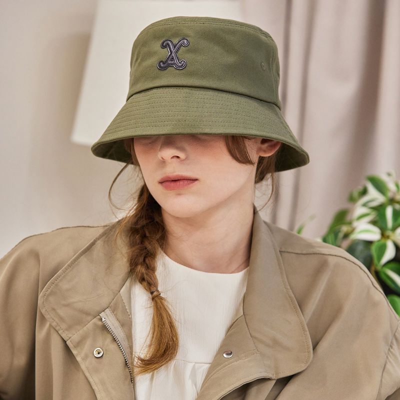VA Curved Patch Bucket Hat / Khaki