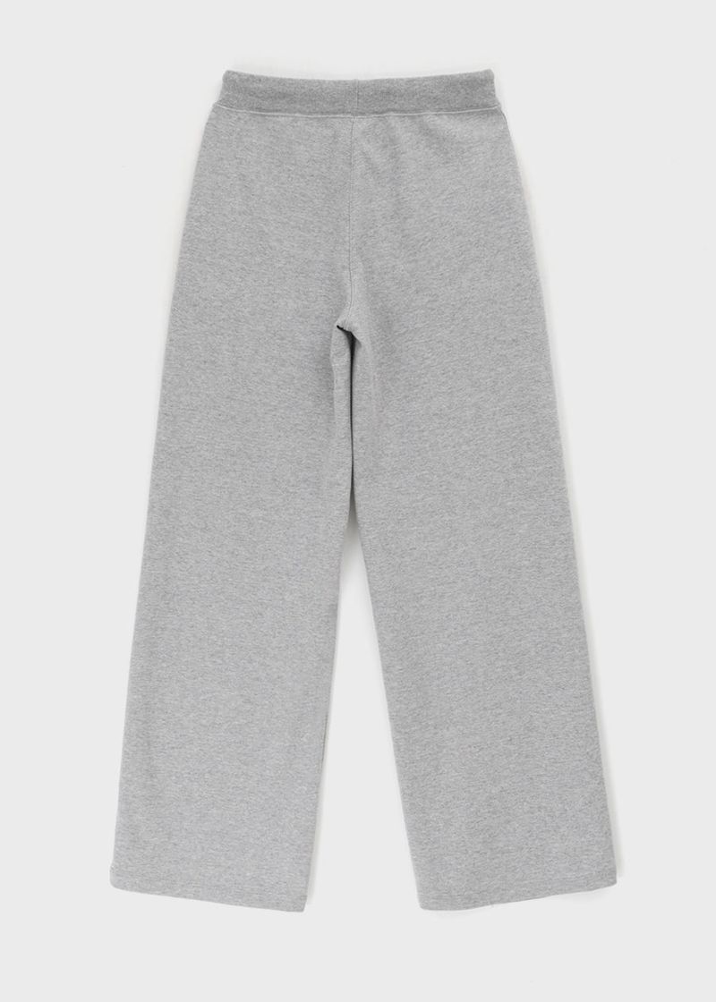 [B-BASIC] Light Sweat Straight Banding Pants
