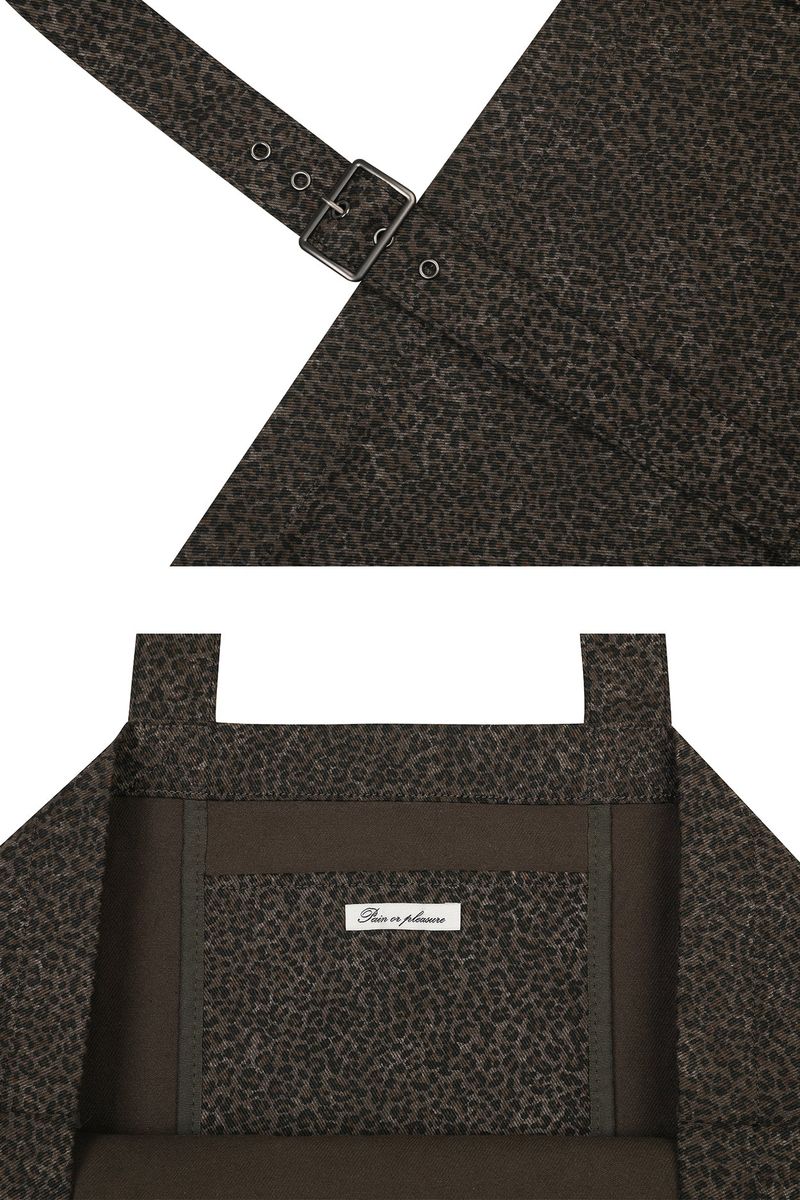 BELTED SHOULDER BAG leopard