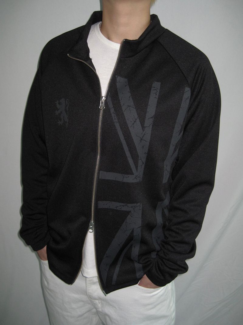 U.K Slim Fit Jersey Zip-Up (2 Colors)