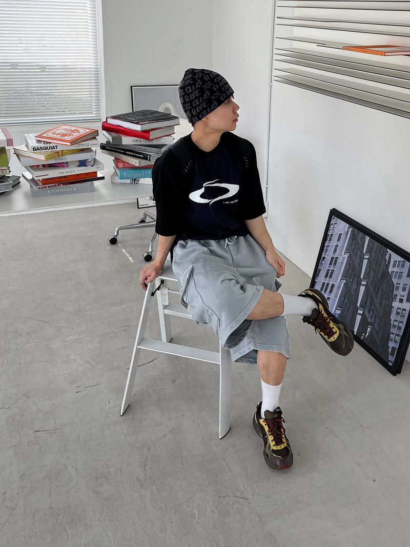 some line raglan T -2C