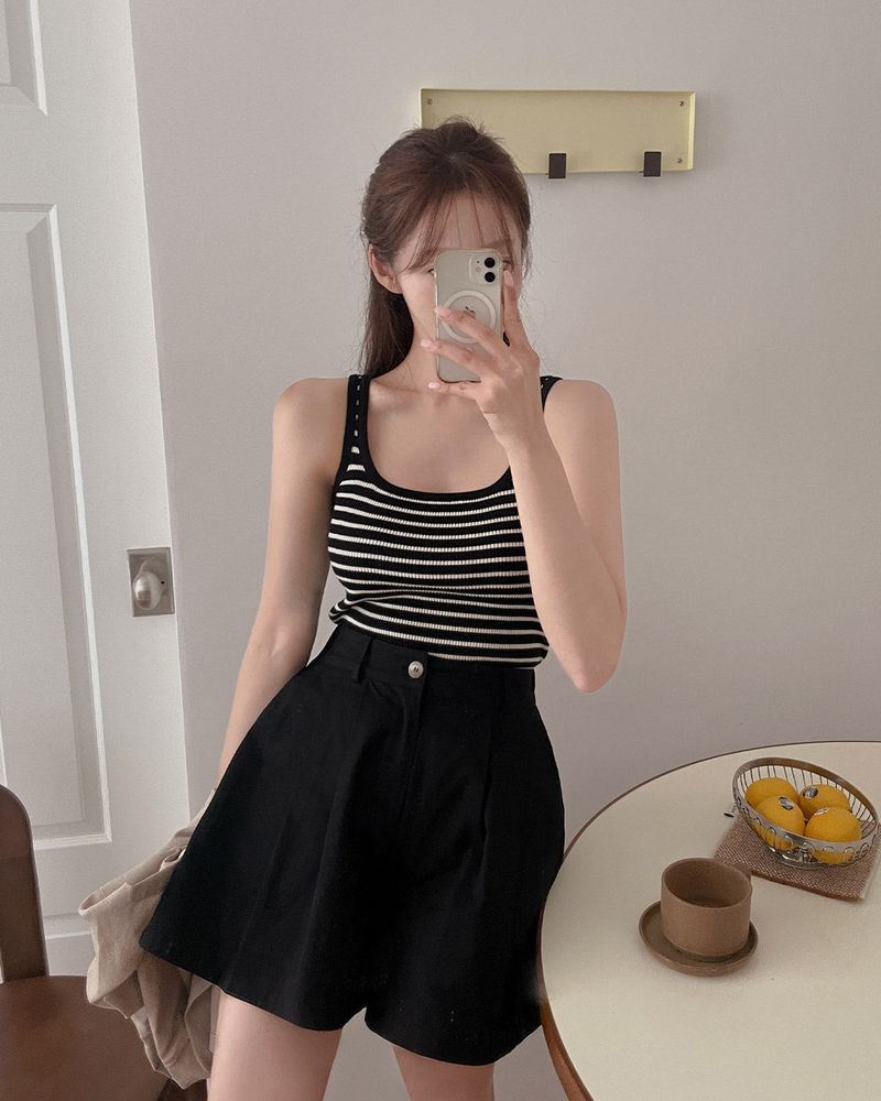 MAYBINS(メイビンス)の「Room Stripe Sleeveless(Tops)」
