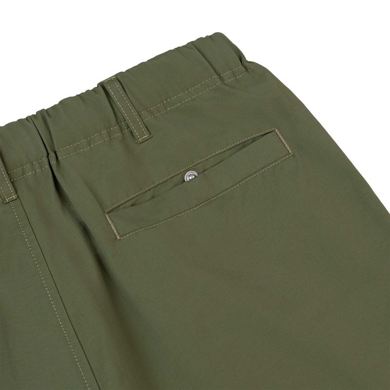 Patched Logo Cargo Pants - Green