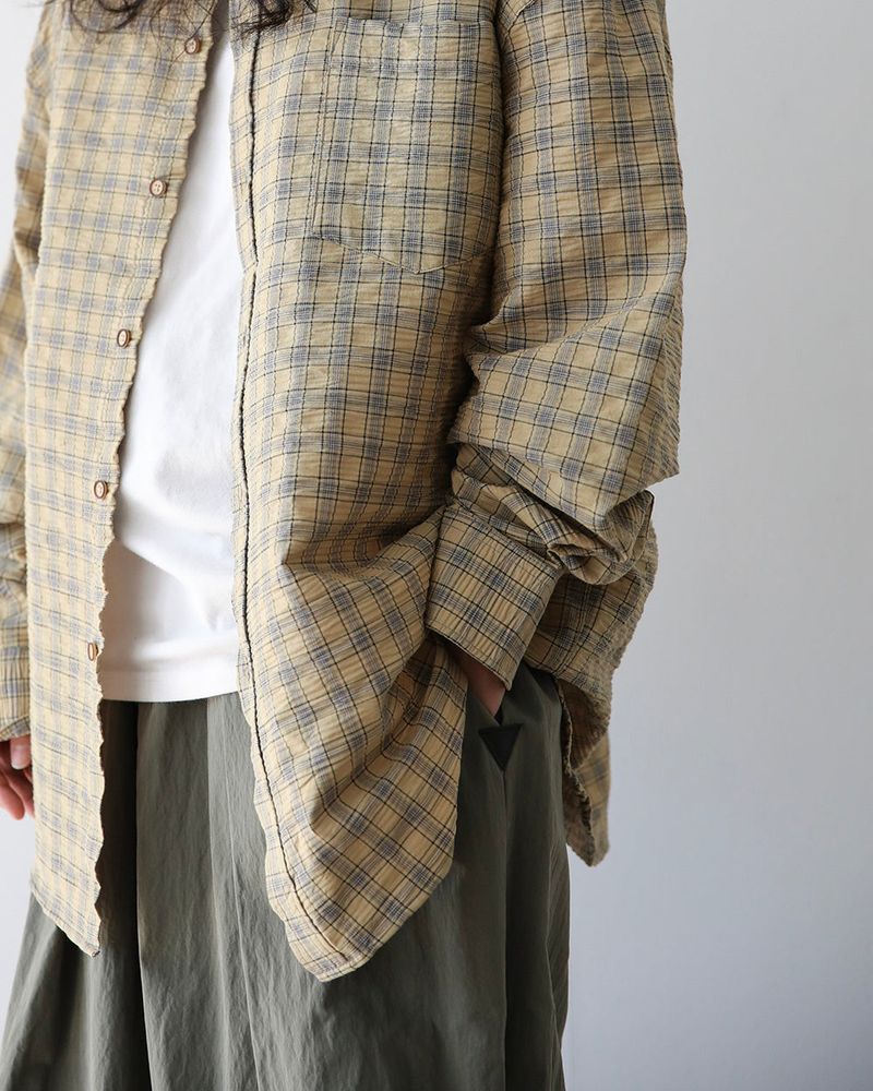 AC EMBOSSED CHECKERED SHIRT