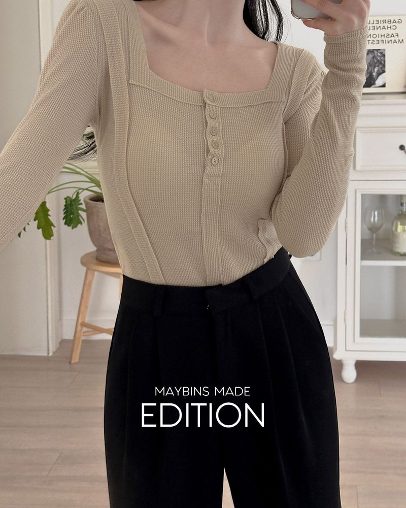 [MADE] Mellin Square Puff T-shirt