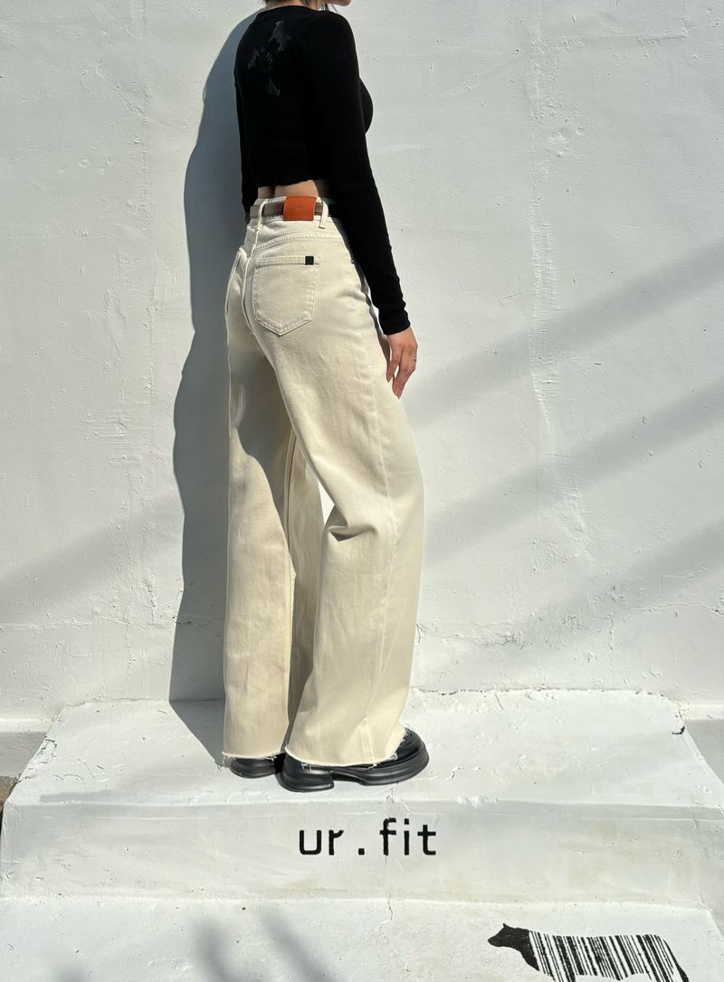 LIN BLANC COLOR DENIM PANTS code 18300