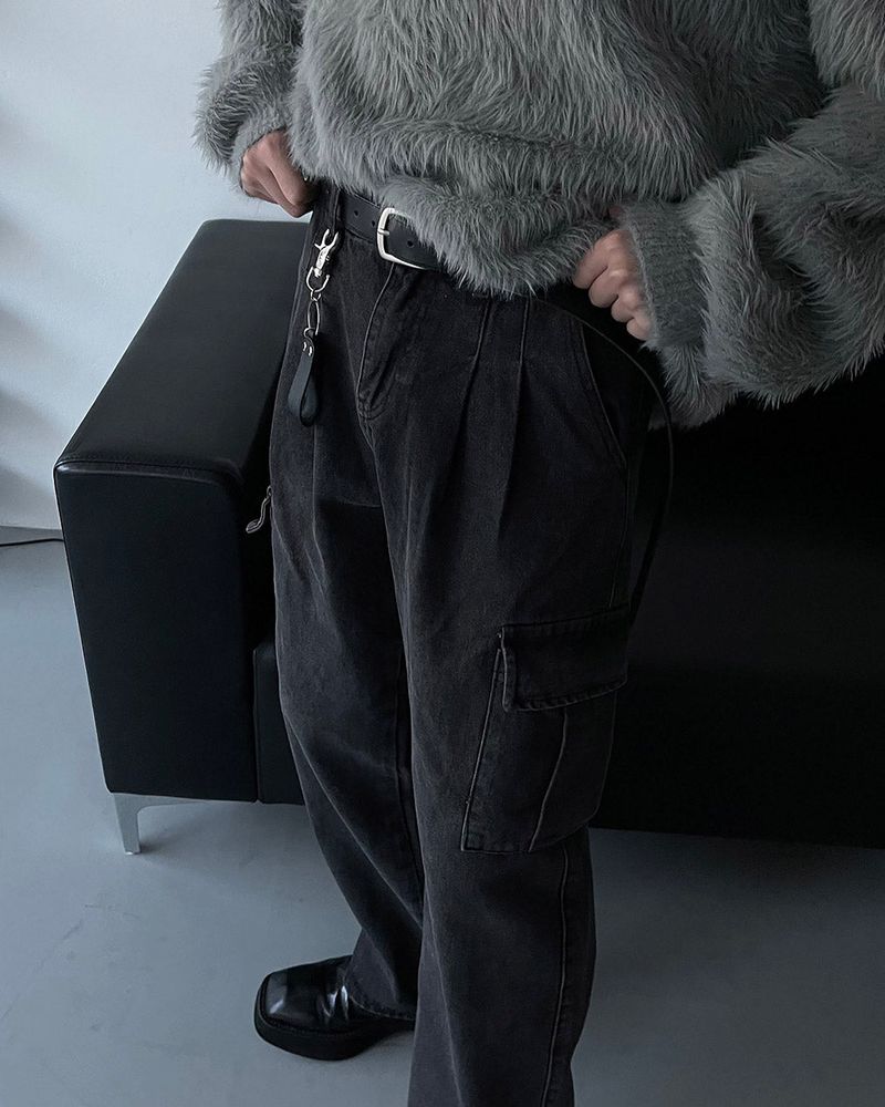 AZ - Y cargo denim (S ~ L)
