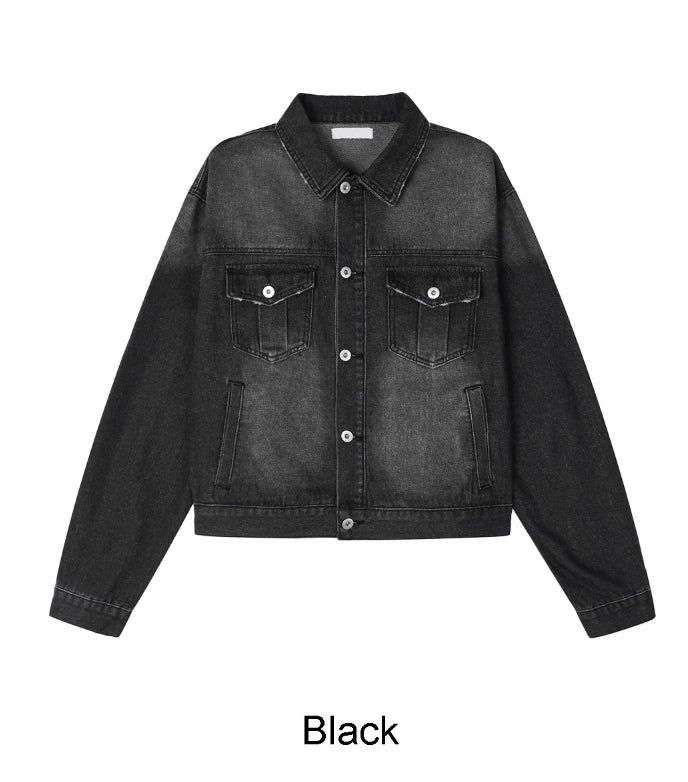 Bedin Crop Denim Jacket
