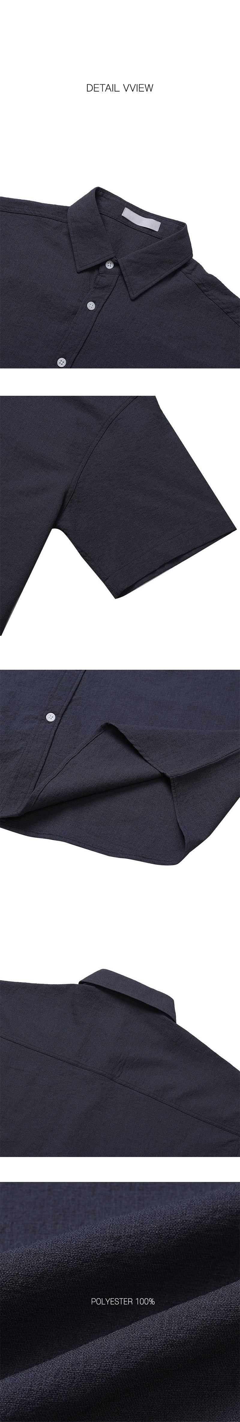 [SET UP가능] Minimal half shirts(3color)