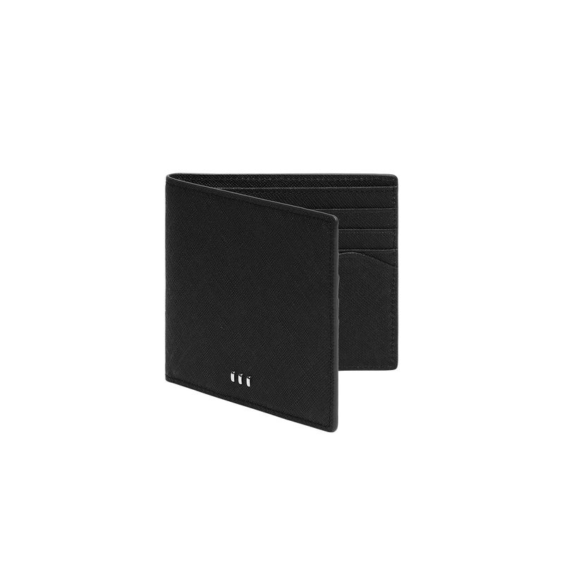 Saffiano 8CC 1/2 Wallet_Black