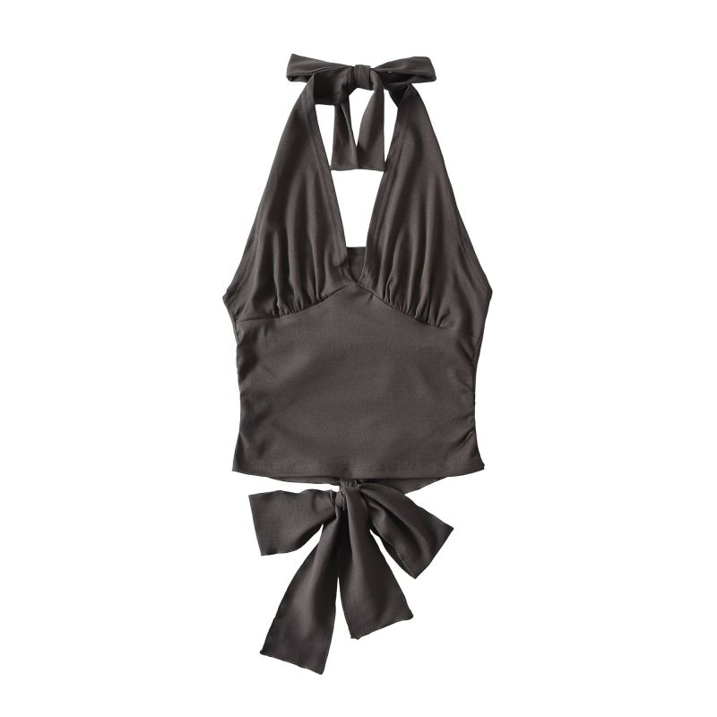 Cozy&Kitsch(コージーアンドキッチ)の「Lena Tie Halter Top(Tops)」