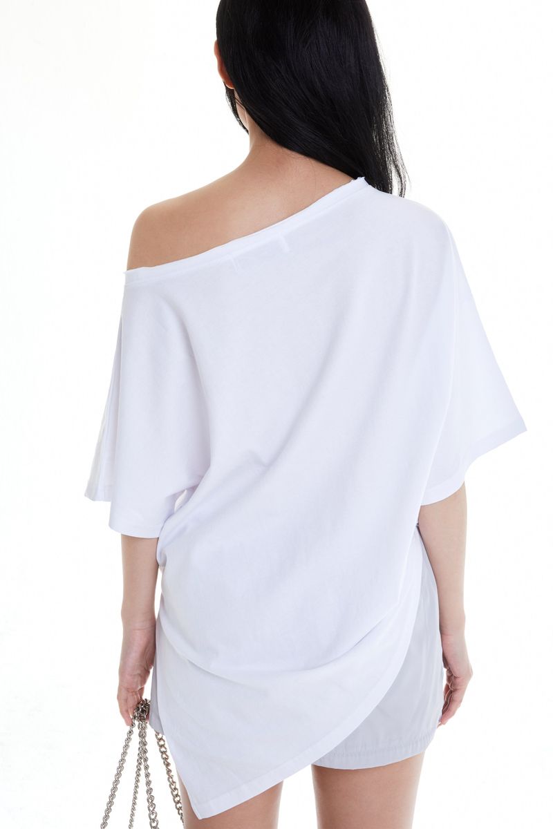 DEPARTURE CUBIC UNBALANCED TOP (WHITE)